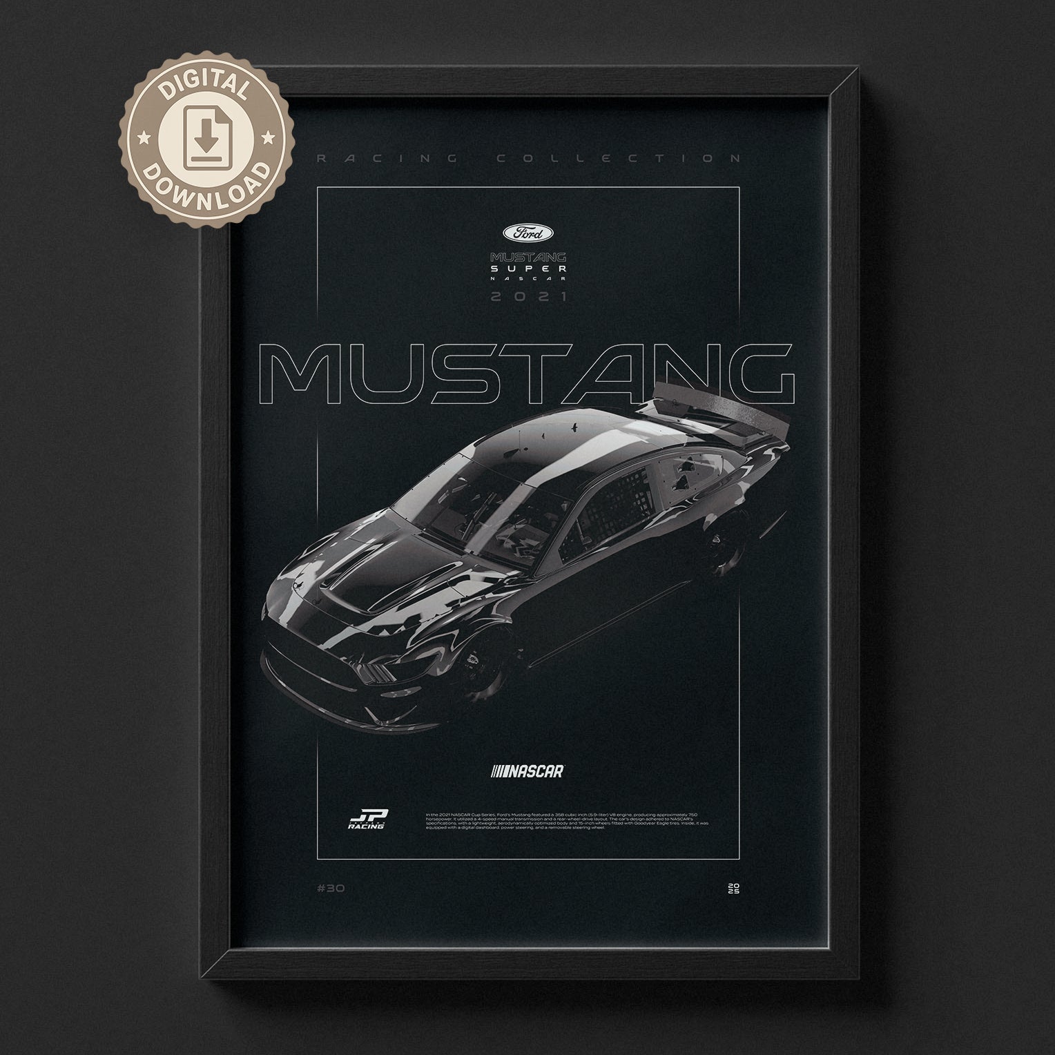 Ford Mustang Nascar 2021