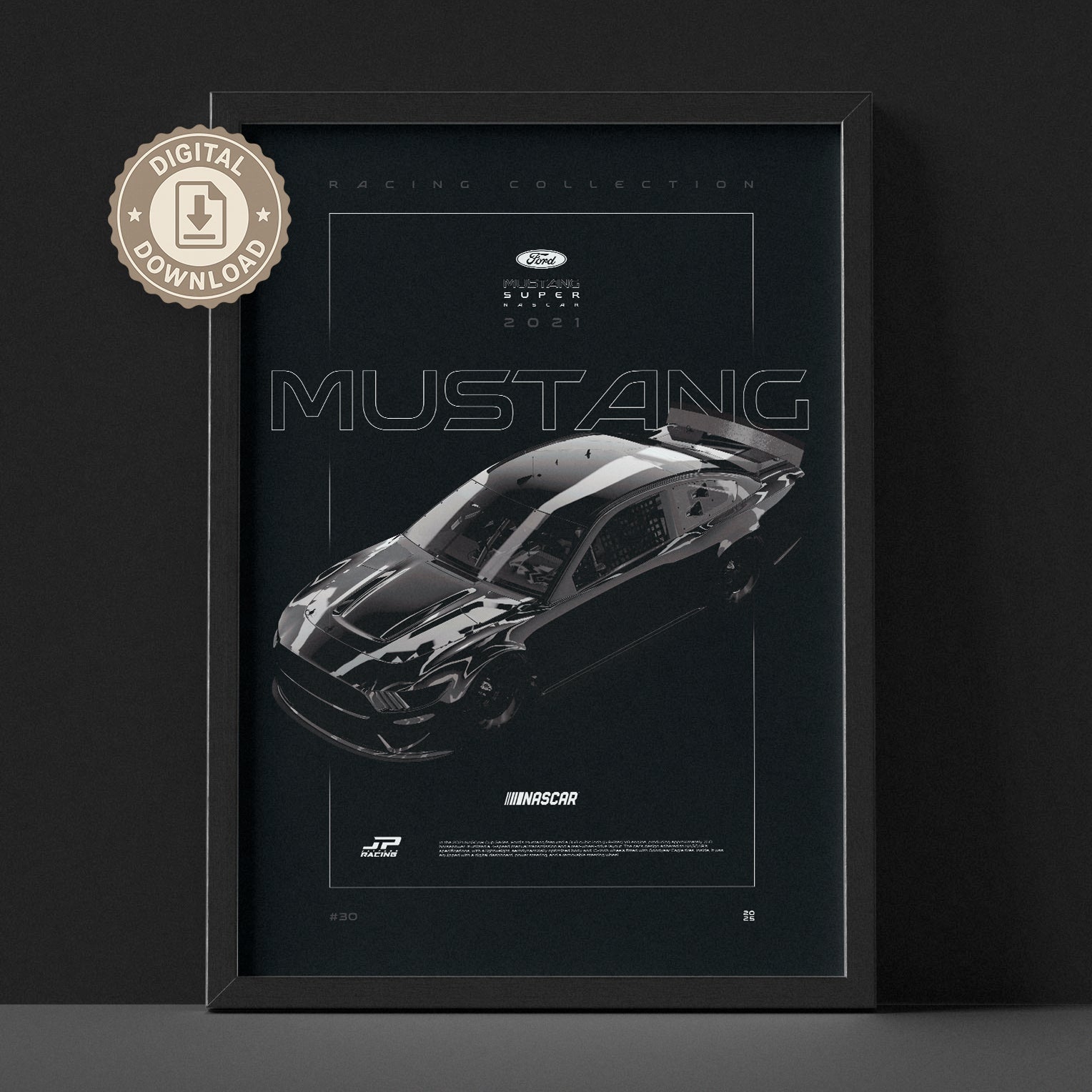Ford Mustang Nascar 2021