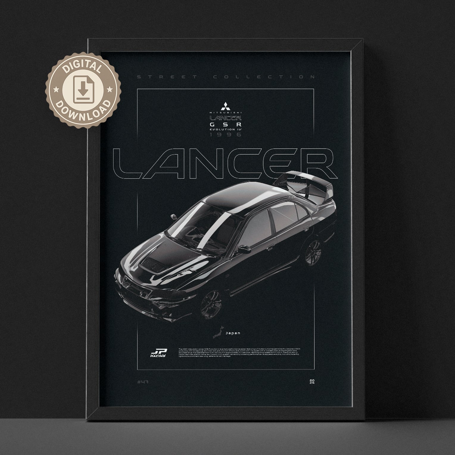 Mitsubishi Lancer GSR Evolution IV 1996