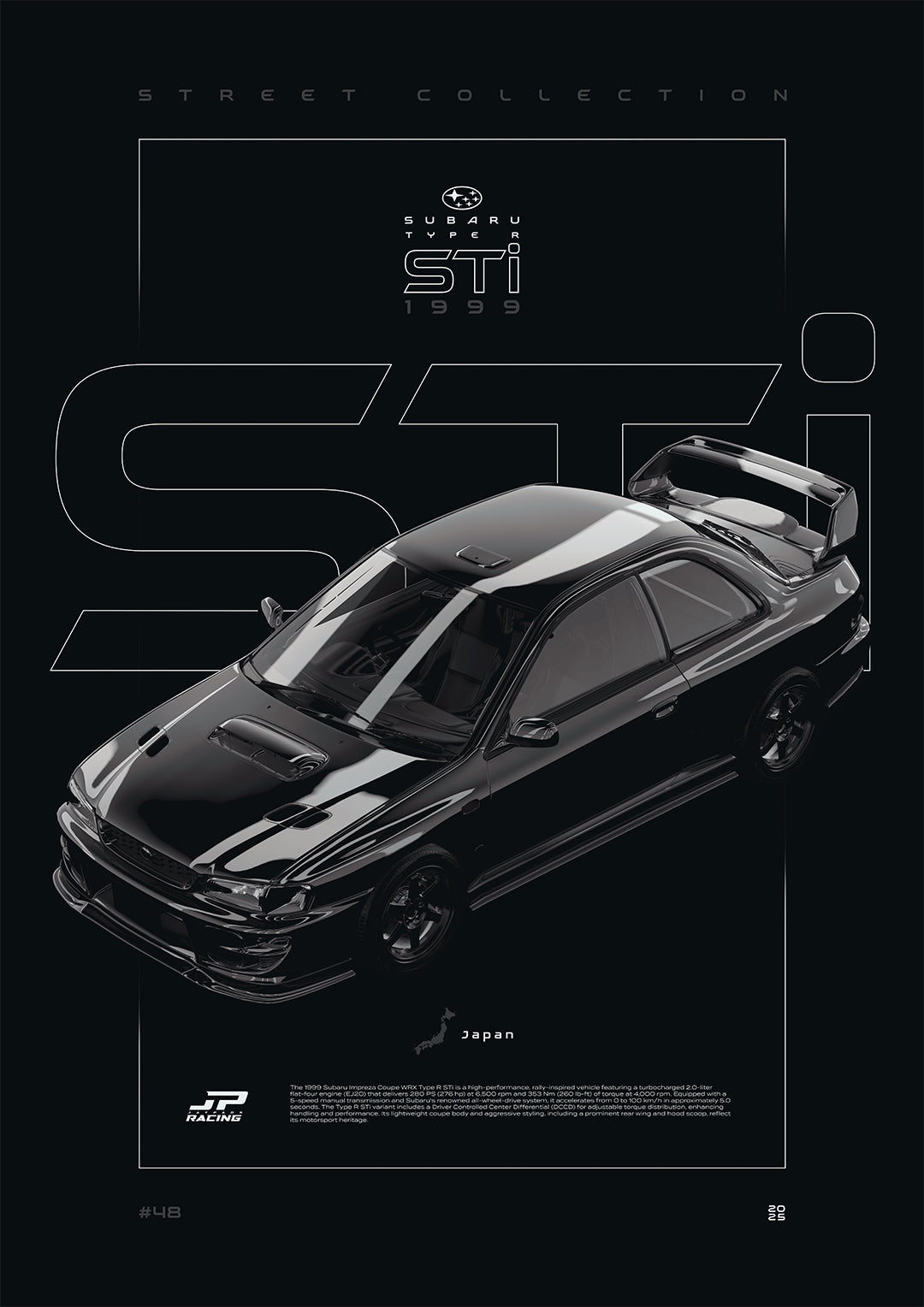 Subaru Impreza Coupe WRX Type R STi 1999
