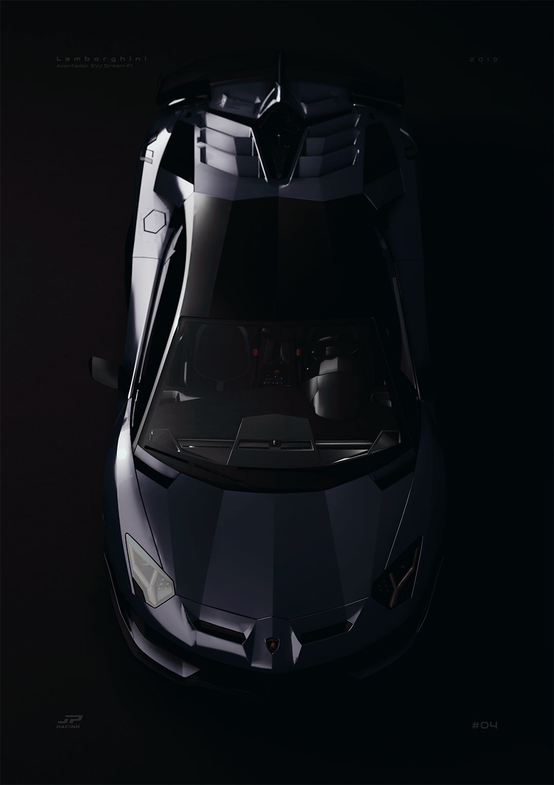 Lamborghini Aventador SVJ Gintani F1 2019