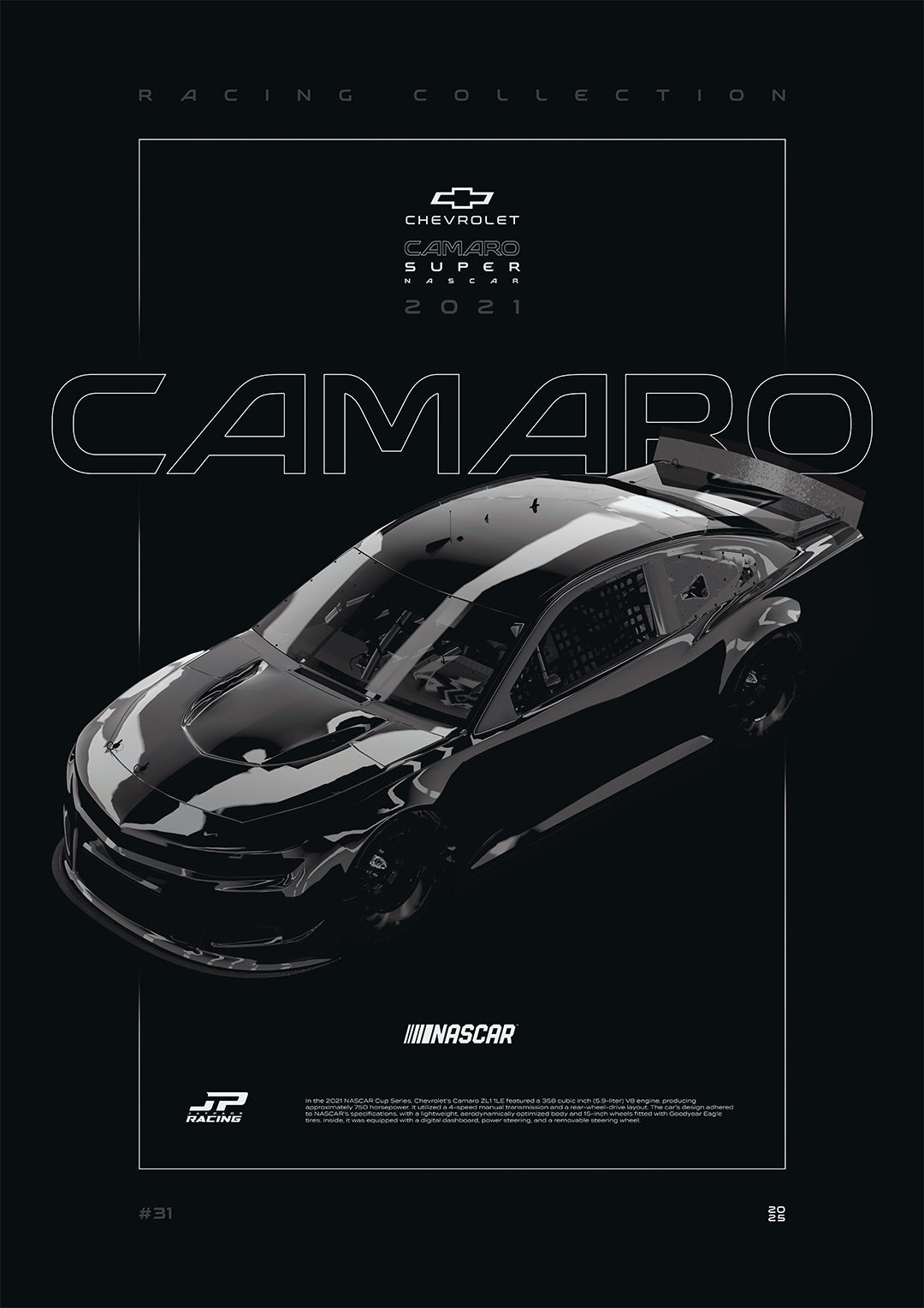 Chevrolet Camaro Nascar 2021