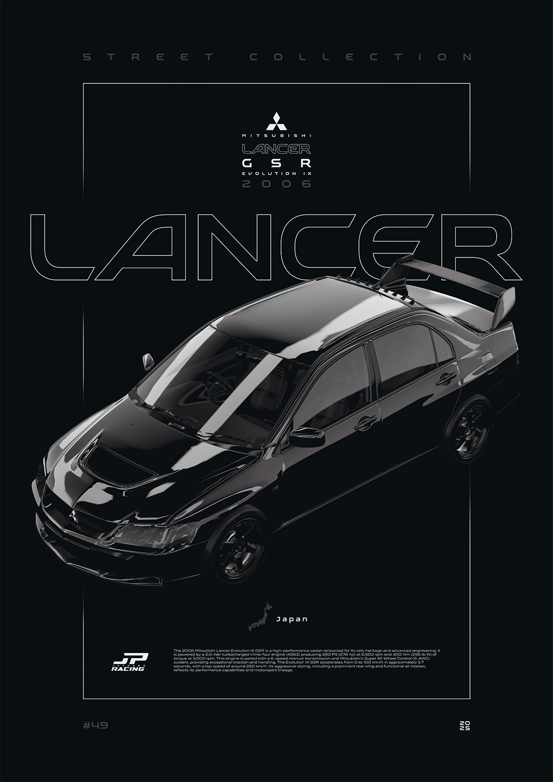 Mitsubishi Lancer Evolution IX GSR 2006
