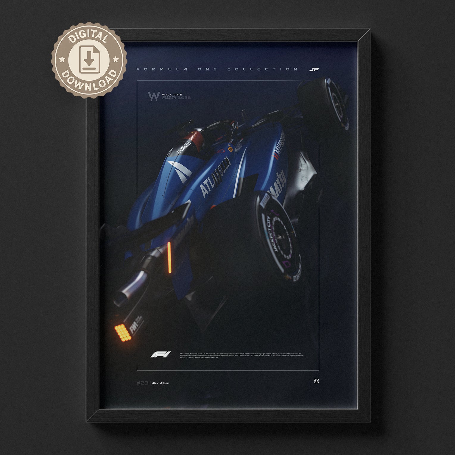 Willians FW47 Formula One 2025