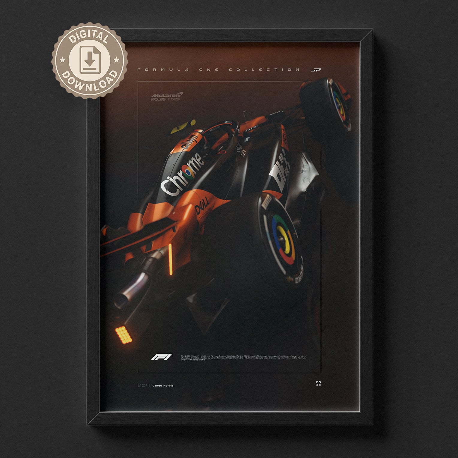 McLaren MCL39 Formula One 2025