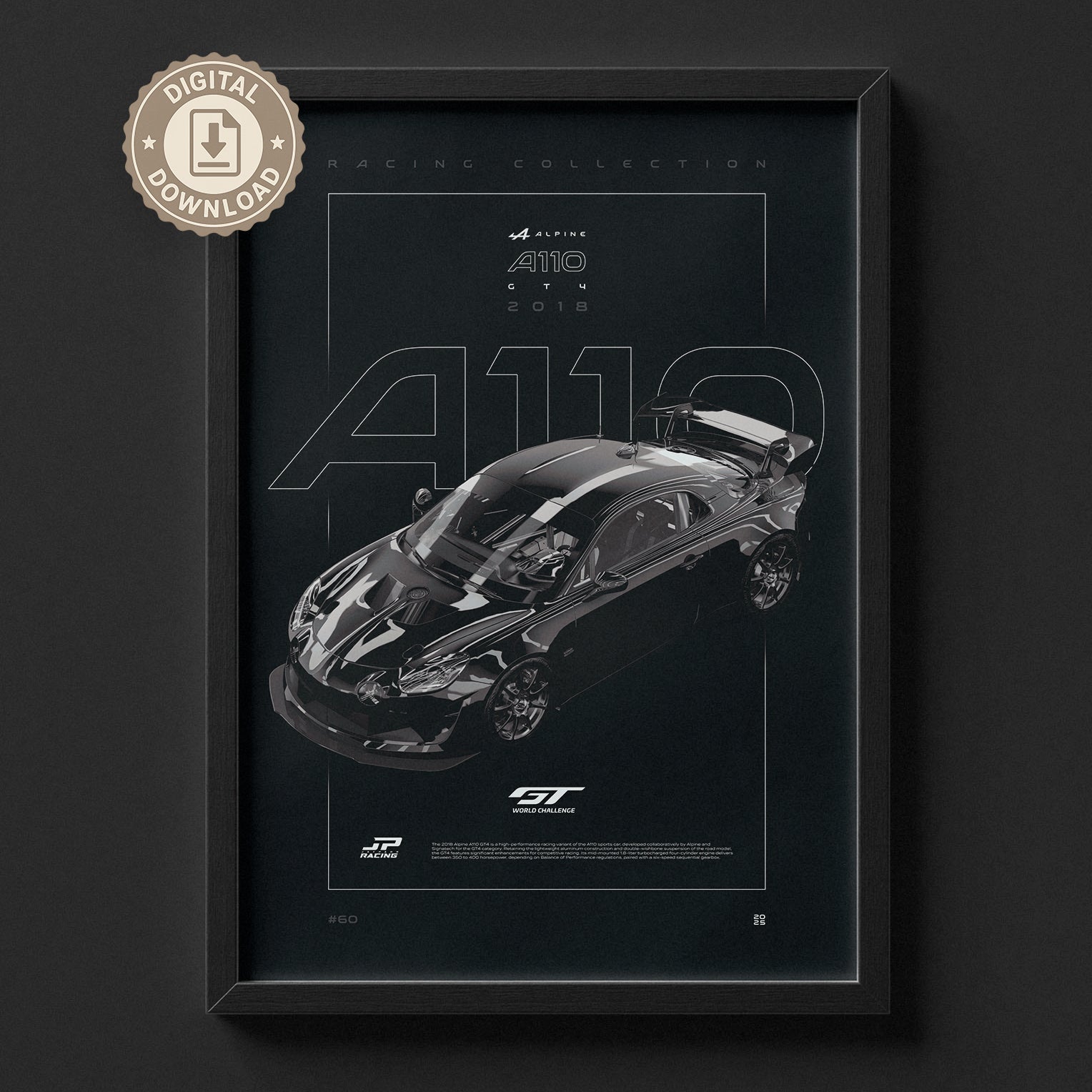 Alpine A110 GT4 2018 – Jaypads