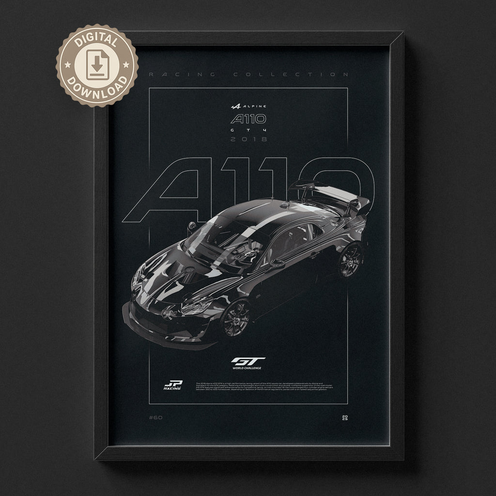 Alpine A110 GT4 2018