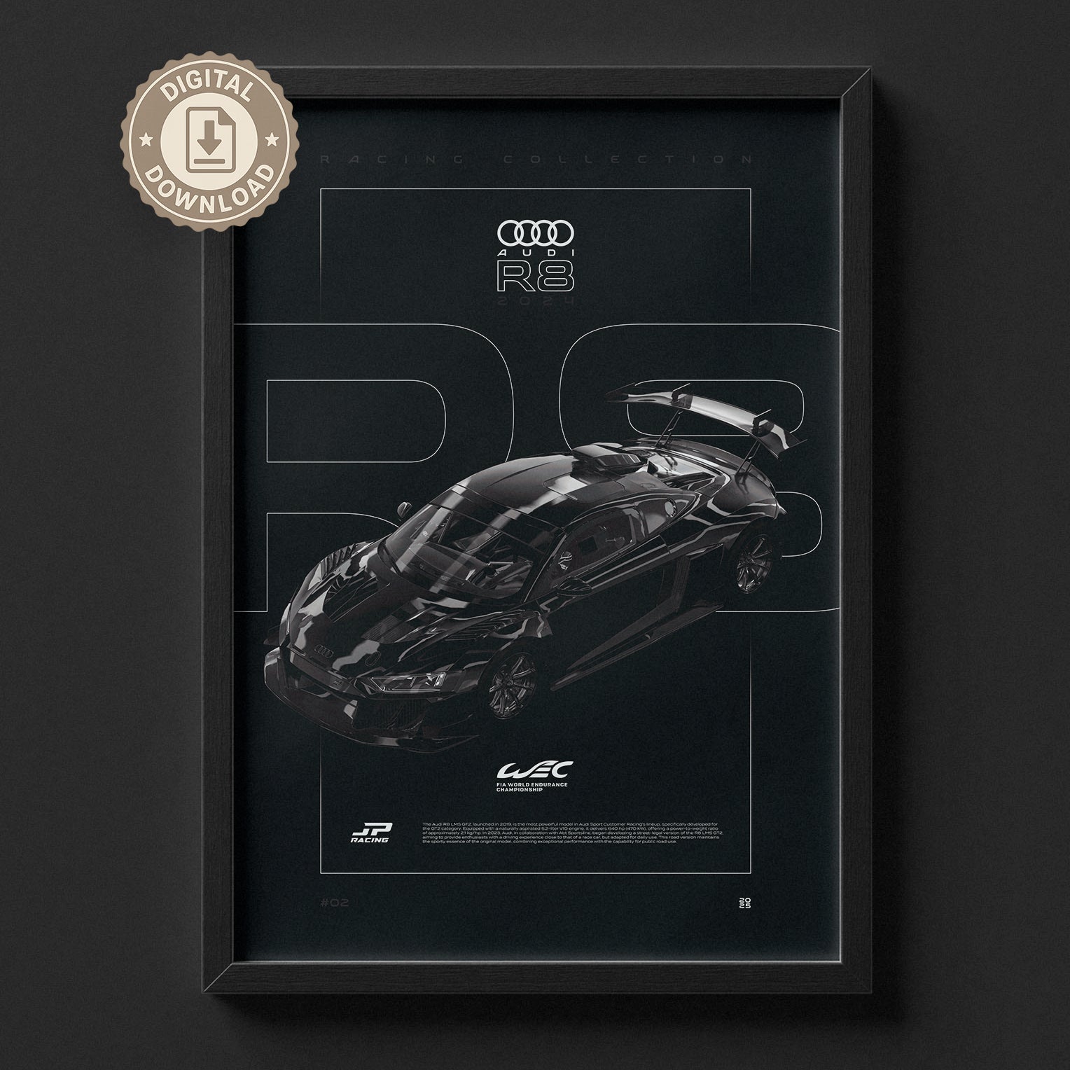 Audi R8 LMS GT2 2024