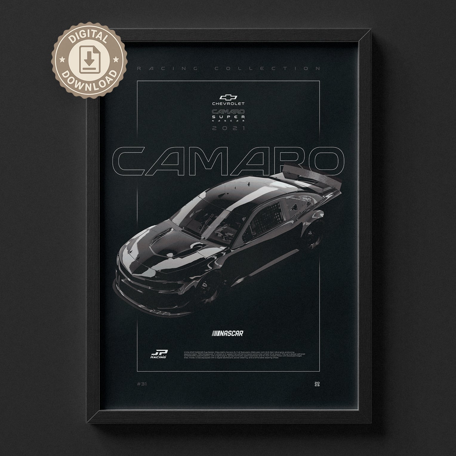 Chevrolet Camaro Nascar 2021