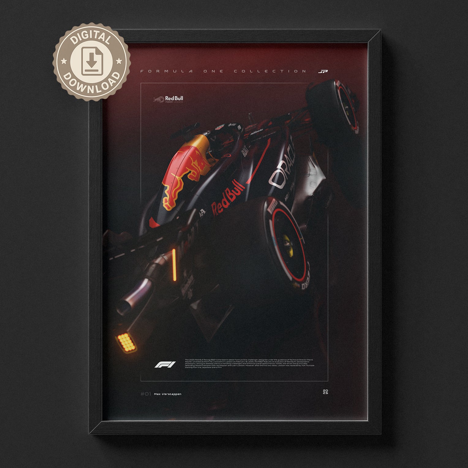 Red Bull Racing RB21 Formula One 2025