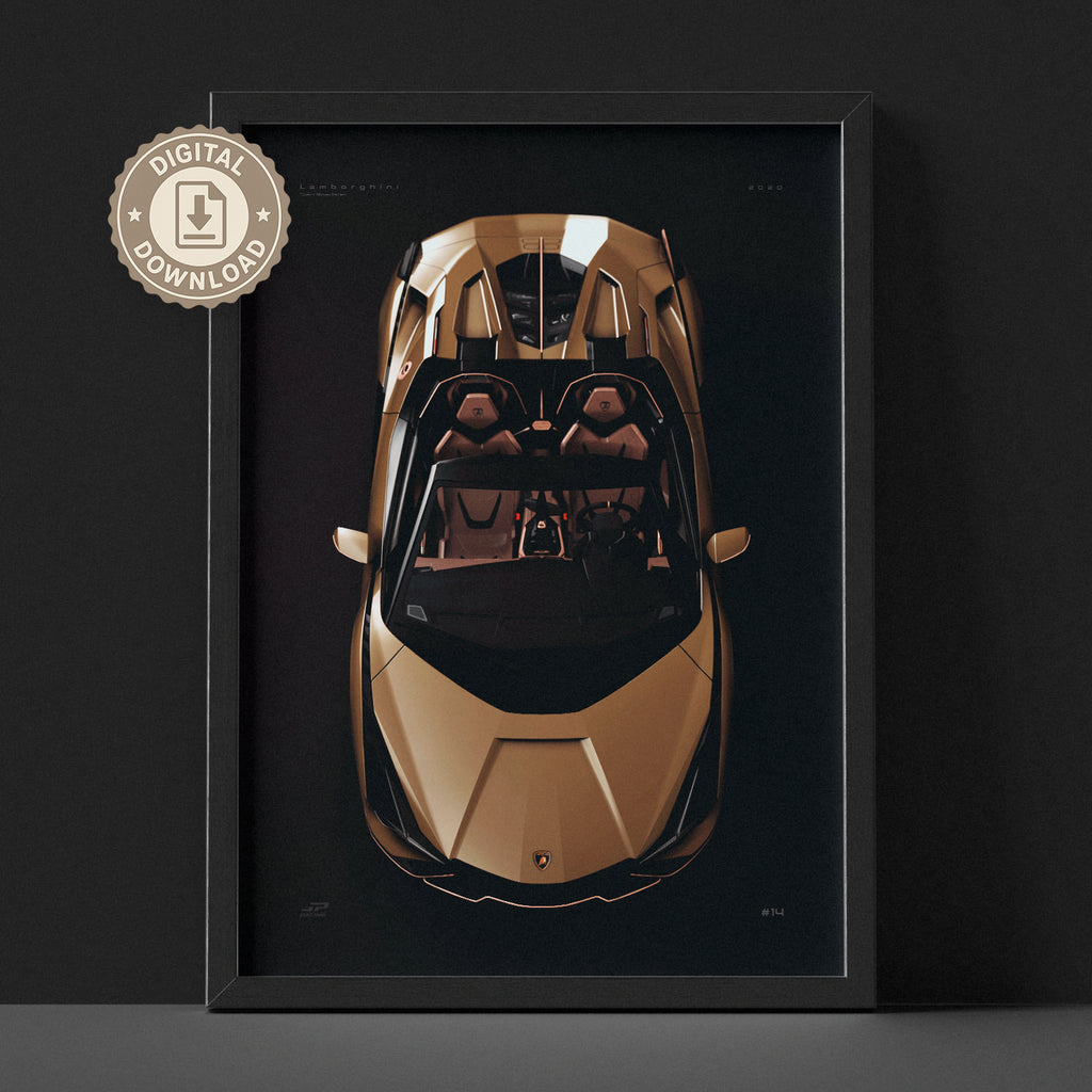 Lamborghini Sian Roadster 2020