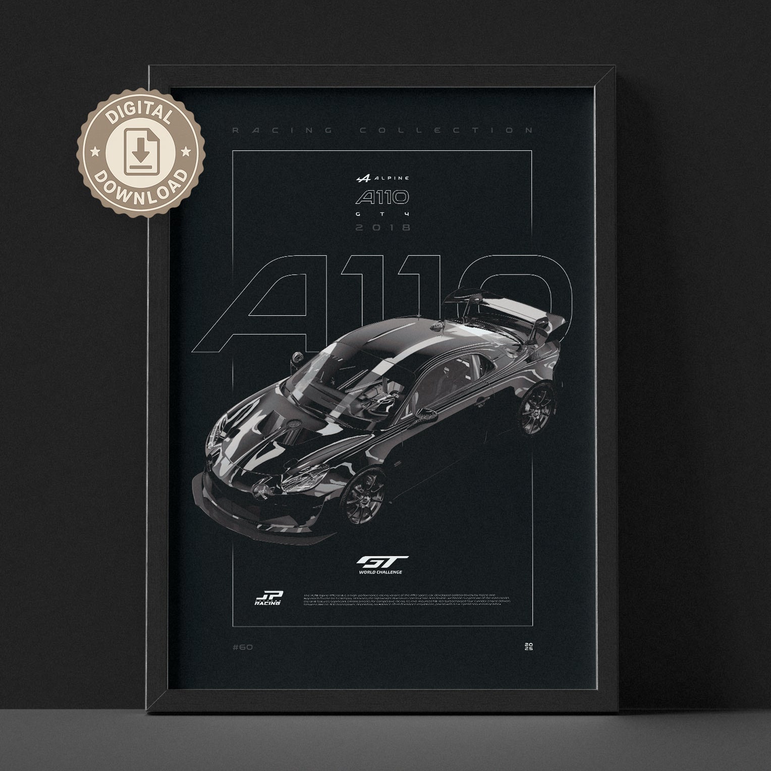 Alpine A110 GT4 2018