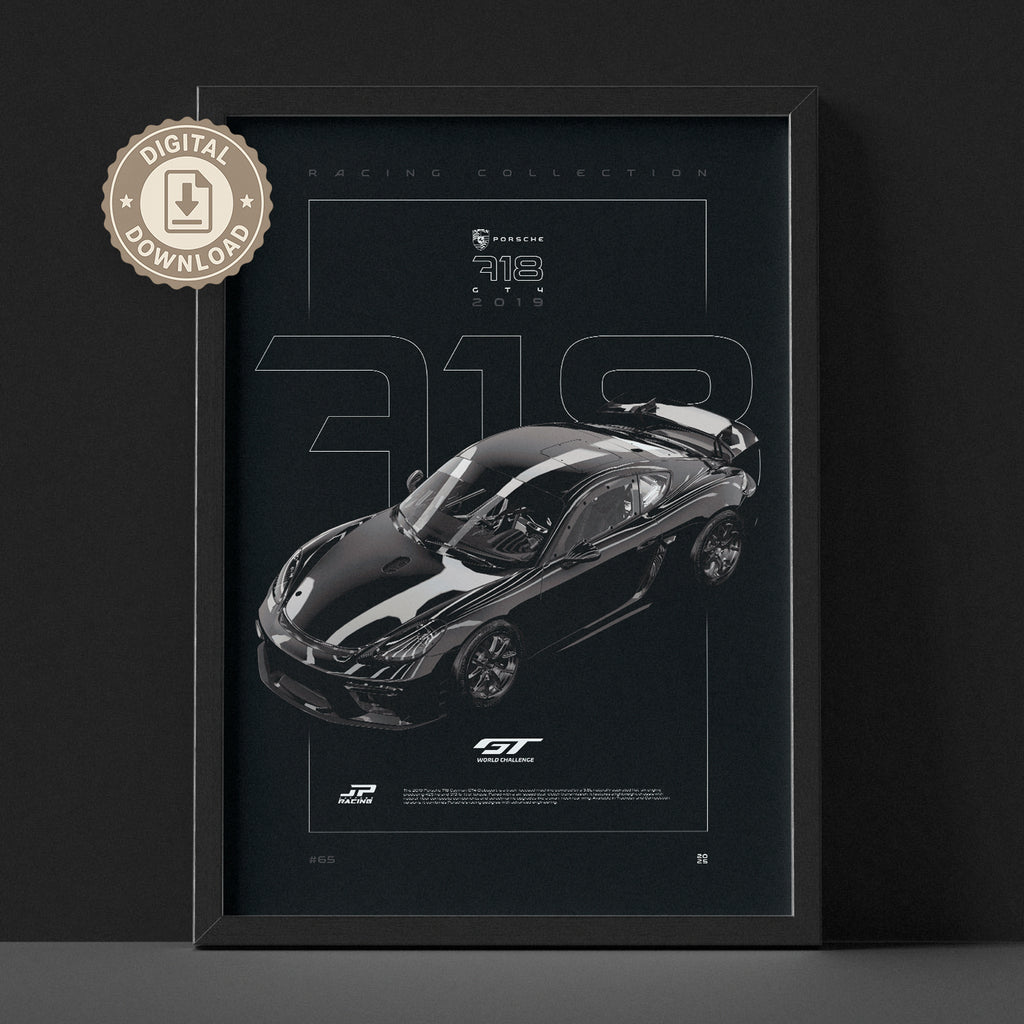 Porsche 718 Cayman GT4 Clubsport 2019