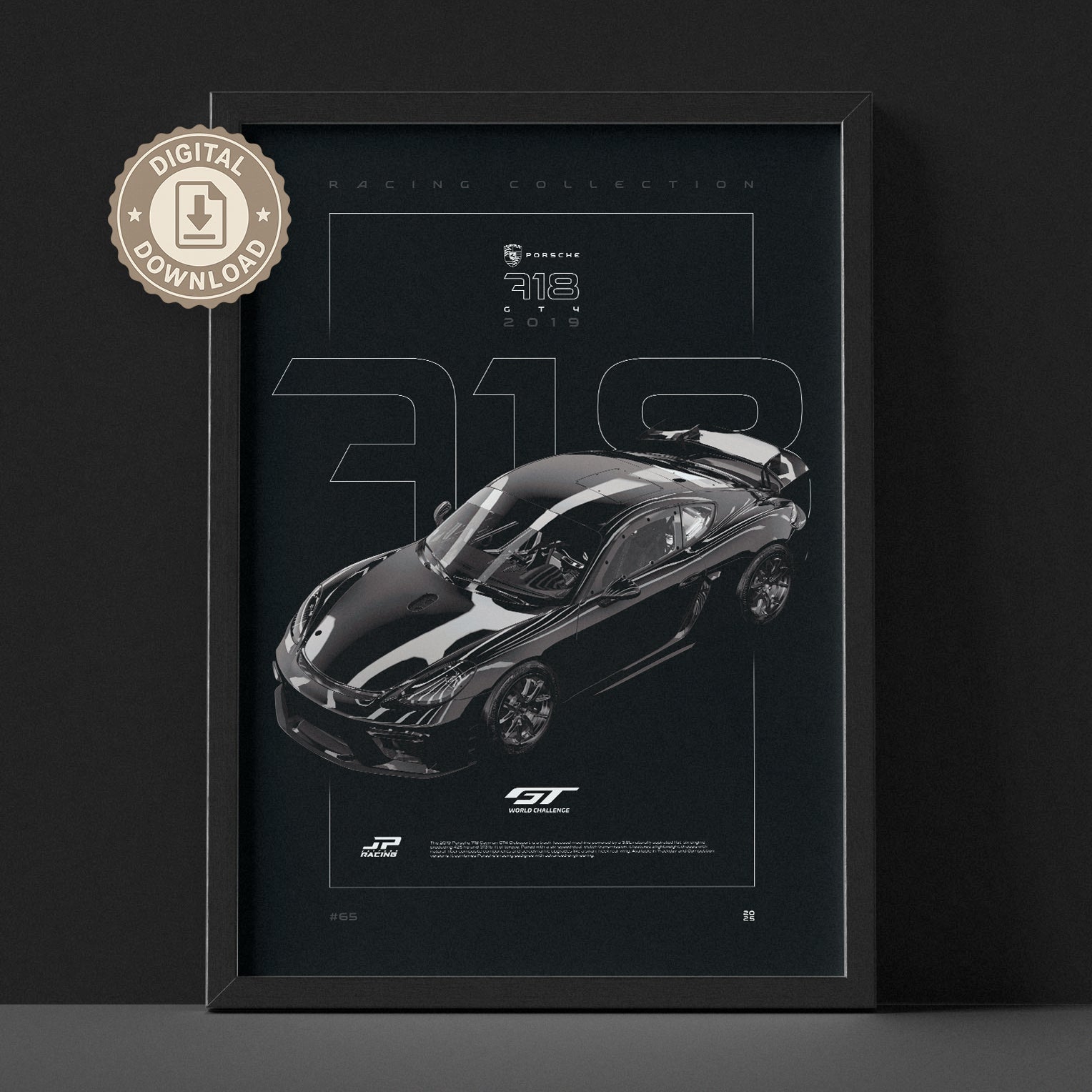 Porsche 718 Cayman GT4 Clubsport 2019