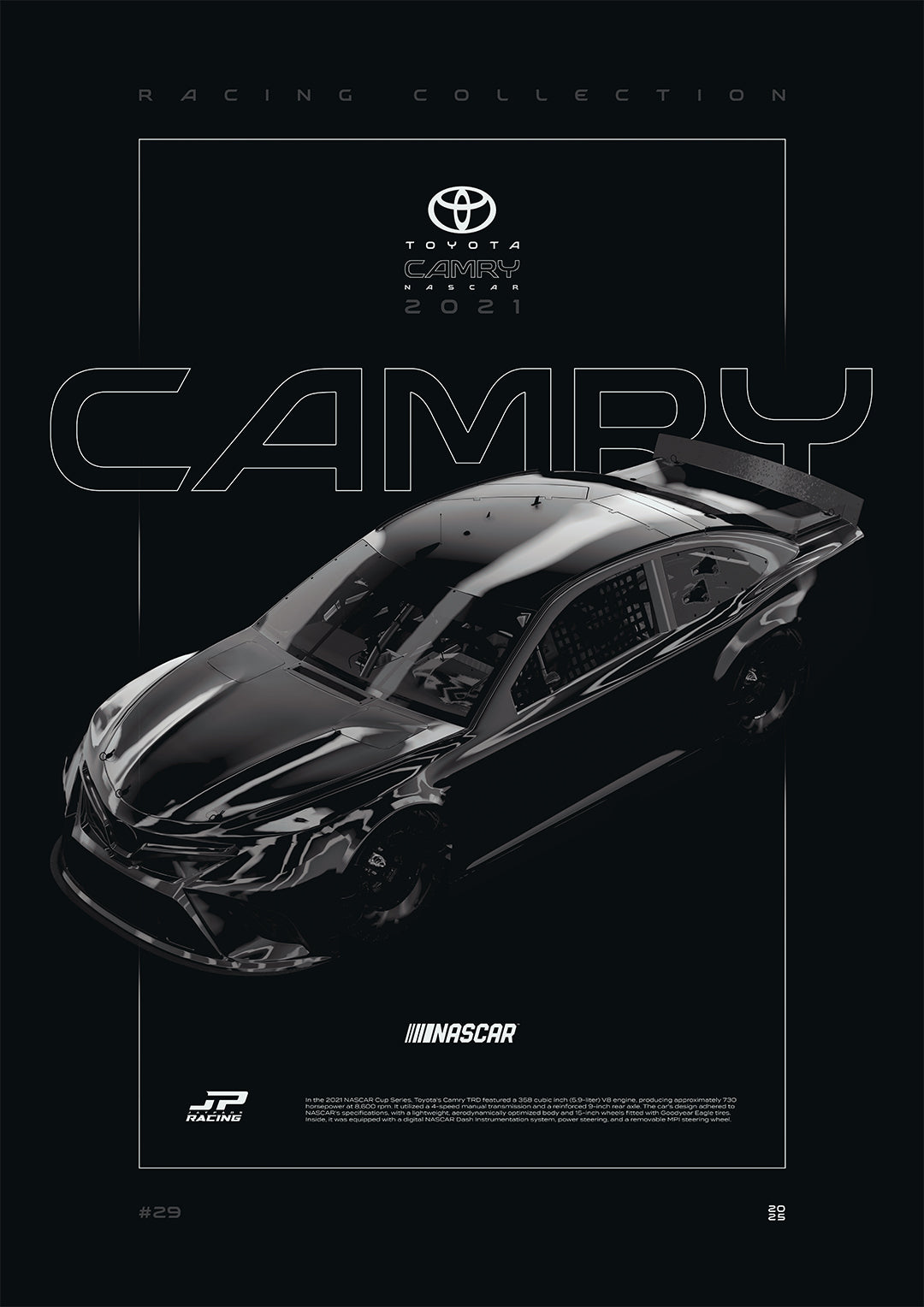 Toyota Camry Nascar 2021