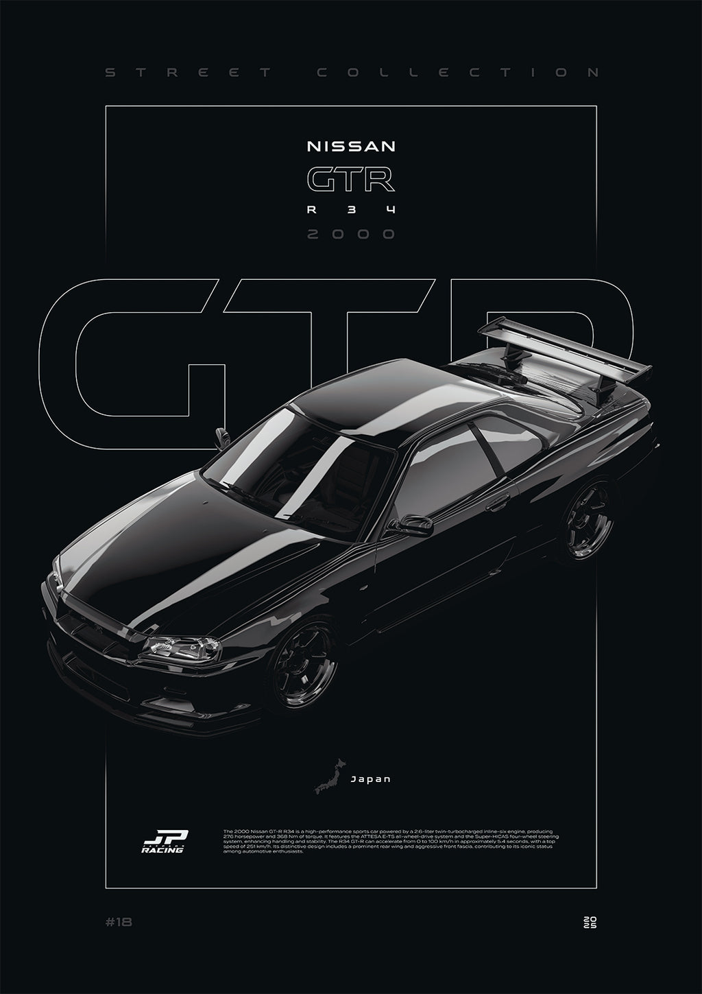 Nissan GTR R34 2000