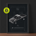 Chevrolet LUV 1979 framed poster print wall display