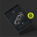 Mercedes-Benz AMG GT GT3 2020 framed poster wall art, digital download