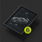 Mercedes-Benz AMG GT GT3 2020 framed poster print, digital download